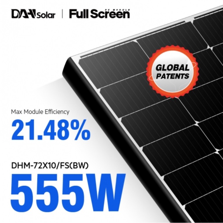 DAH solar Full Screen DHM-72X10/FS(BW)