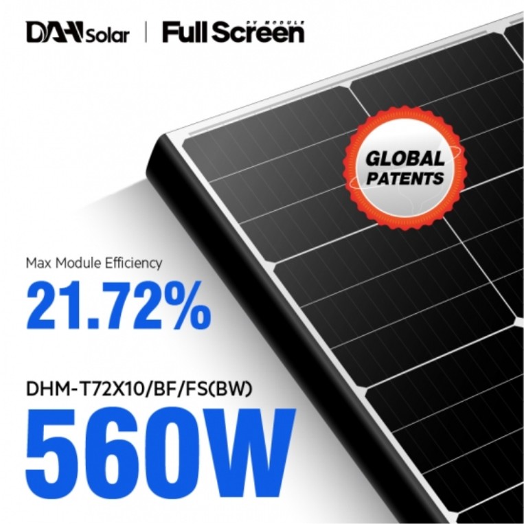 DAH solar Full Screen DHM-T72X10/BF/FS(BW)